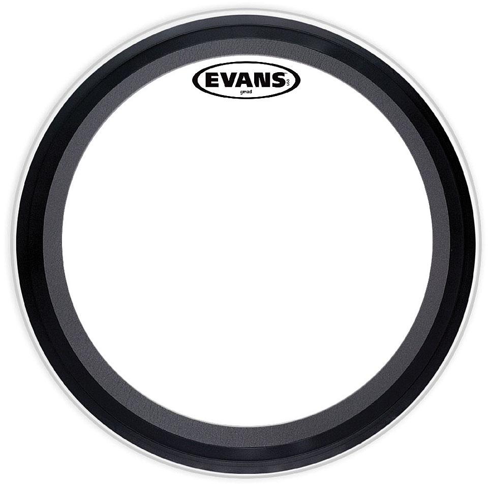 Evans BD22GMAD GMAD Clear 22" Bass Drum Head Drums Only