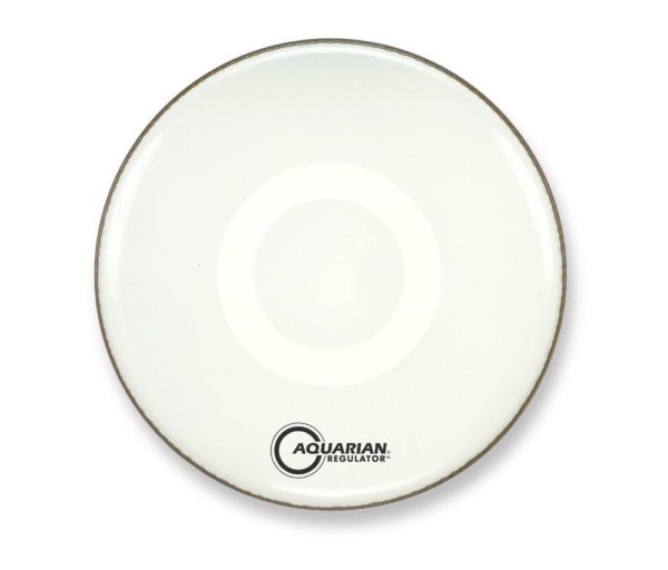 Aquarian RF22WH Regulator 22 Inch Resonant Bass Drum Head Drums Only