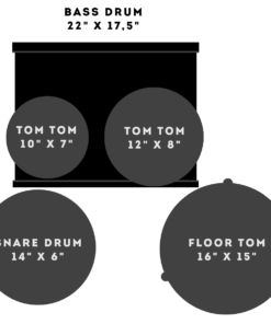 Sonor AQ1 Stage Set - Setup