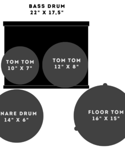 Sonor AQ2 Stage set