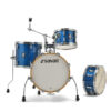 COMPACT PROFESSIONAL SONOR AQX JUNGLE SHELL SET BLUE OCEAN SPARKLE