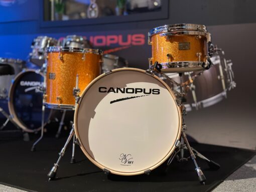 Canopus - Neo Vintage 60M1 - Gold Sparkle - Shellset front