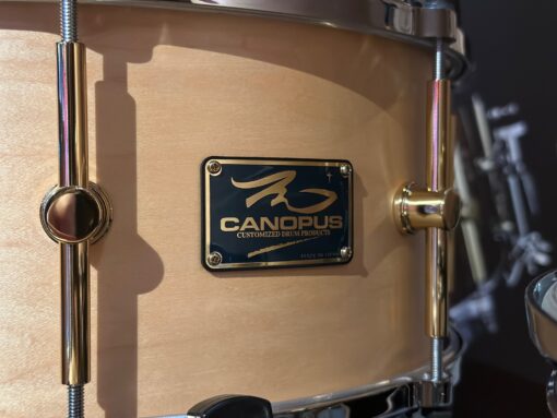 Canopus RFM Studio - Shellset (brass lugs) - Satin Oil snare