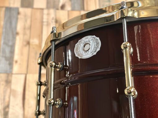 Ludwig Limited Edition Black Beauty - Dragon's Blood Gold Hardware - 14x6,5 Snare Drum