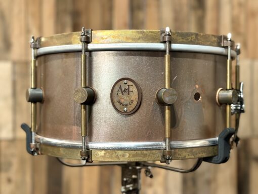 A&F Raw Copper - 14x6,5 Snare Drum - Vintage Sound