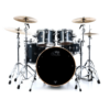 DW Limited Edition Performance Series Cherry 4-piece Shell Pack - Black Sparkle_