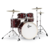 GRETSCH ENERGY 5-PIECE KIT RUBY SPARKLE WITH PAISTE CYMBALS GE4E825RS