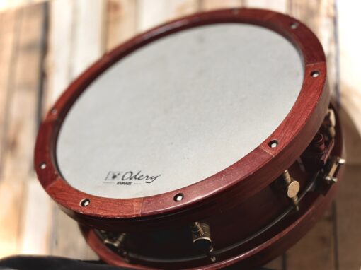 ODERY CUSTOM BLOCK WOODEN HOOPS SNARE front angle