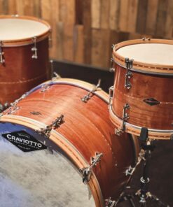 Craviotto Solid Mahogany 3 Inlays Woodhoops Handcrafted front 2