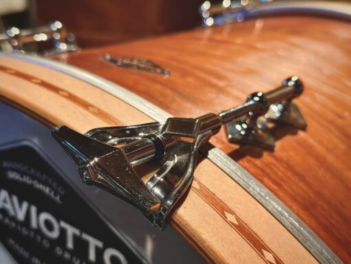 Craviotto Solid Mahogany 3 Inlays Woodhoops Handcrafted rim key