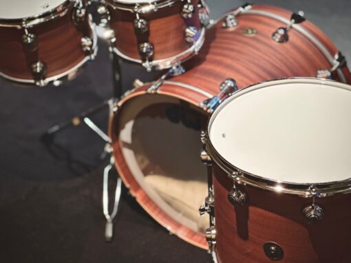 DW Collectors Mahogany Gum Jazz 4pc back 2