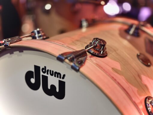 DW Jazz Maple Gum Reinforcement Hoops kick