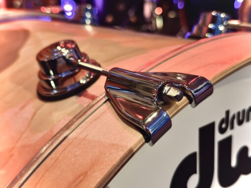 DW Jazz Maple Gum Reinforcement Hoops lugs