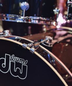 DW Performance Black Ebony Lacquer kick