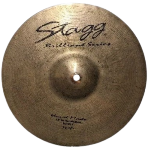 Stagg Brilliant Series Hand Made 13" Hi-Hat Medium B-HM13