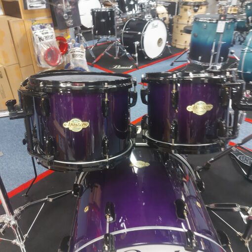 Pearl Masters Premium Maple Fusion Shell Pack, Midnight Purple Fade - Afbeelding 4