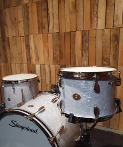 Slingerland Radio King 3Pc drumkit White Marine Pearl - Afbeelding 3