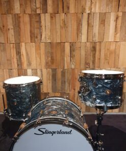 Slingerland Radio King 3Pc drumkit Black Diamond Pearl - Afbeelding 4