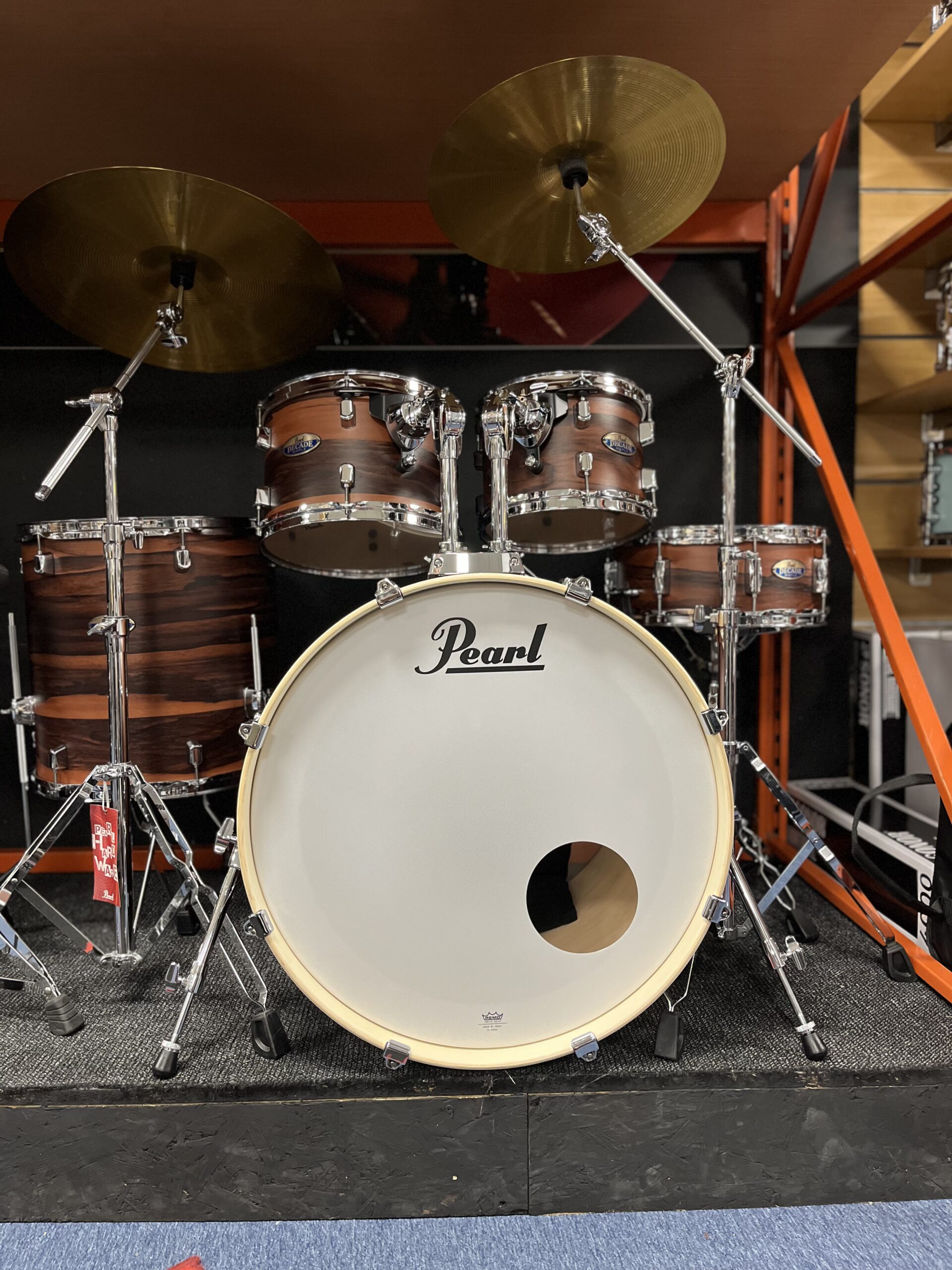 Pearl Decade Maple - Matte Dark Walnut- 5 pcs