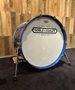 Alternative view of Noble & Cooley Union Basdrum 22x14" - Cairo Blue Sparkle