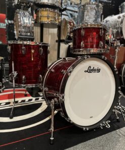 Ludwig USA Classic Maple - 4pcs Shellset - Red Oyster Pearl