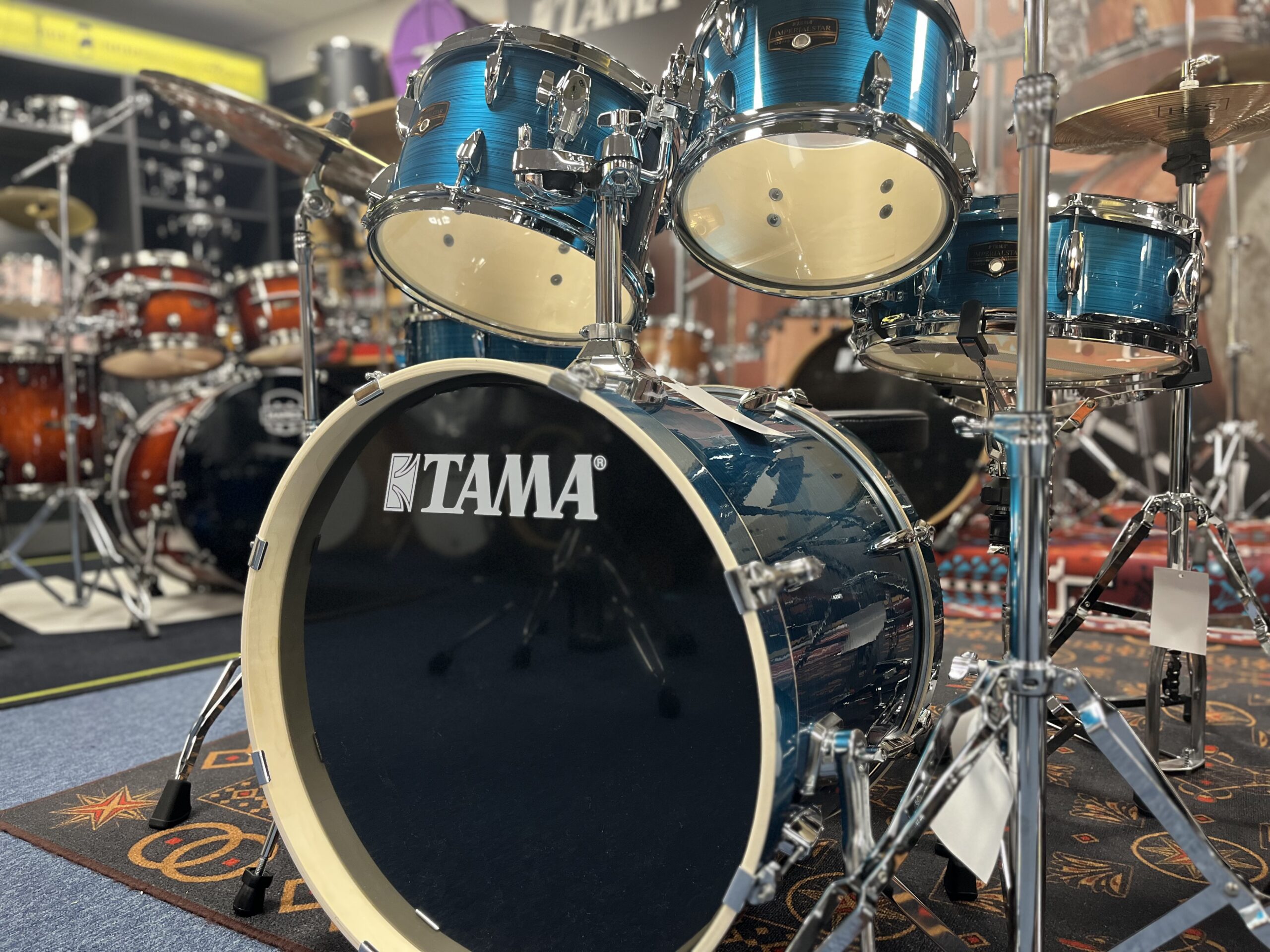 Tama Imperialstar 20" - 5pcs - Hairline Blue - Afbeelding 2