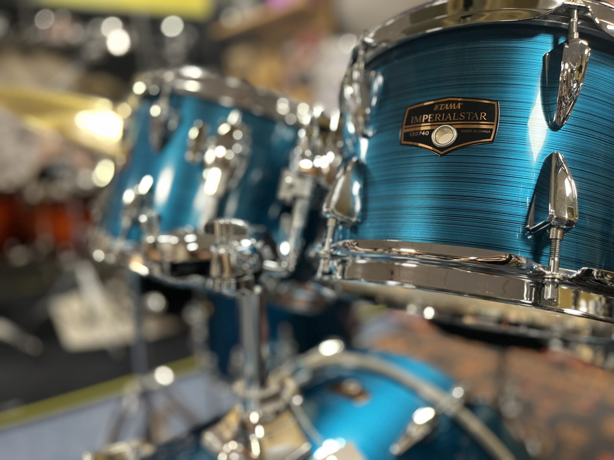 Tama Imperialstar 20" - 5pcs - Hairline Blue - Afbeelding 8