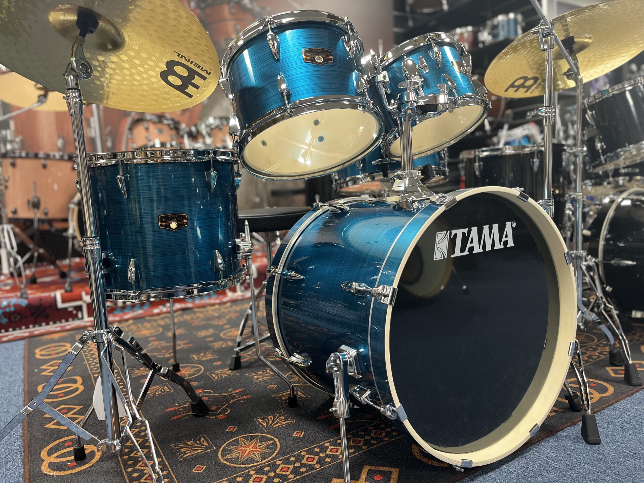 Tama Imperialstar 20" - 5pcs - Hairline Blue - Afbeelding 5
