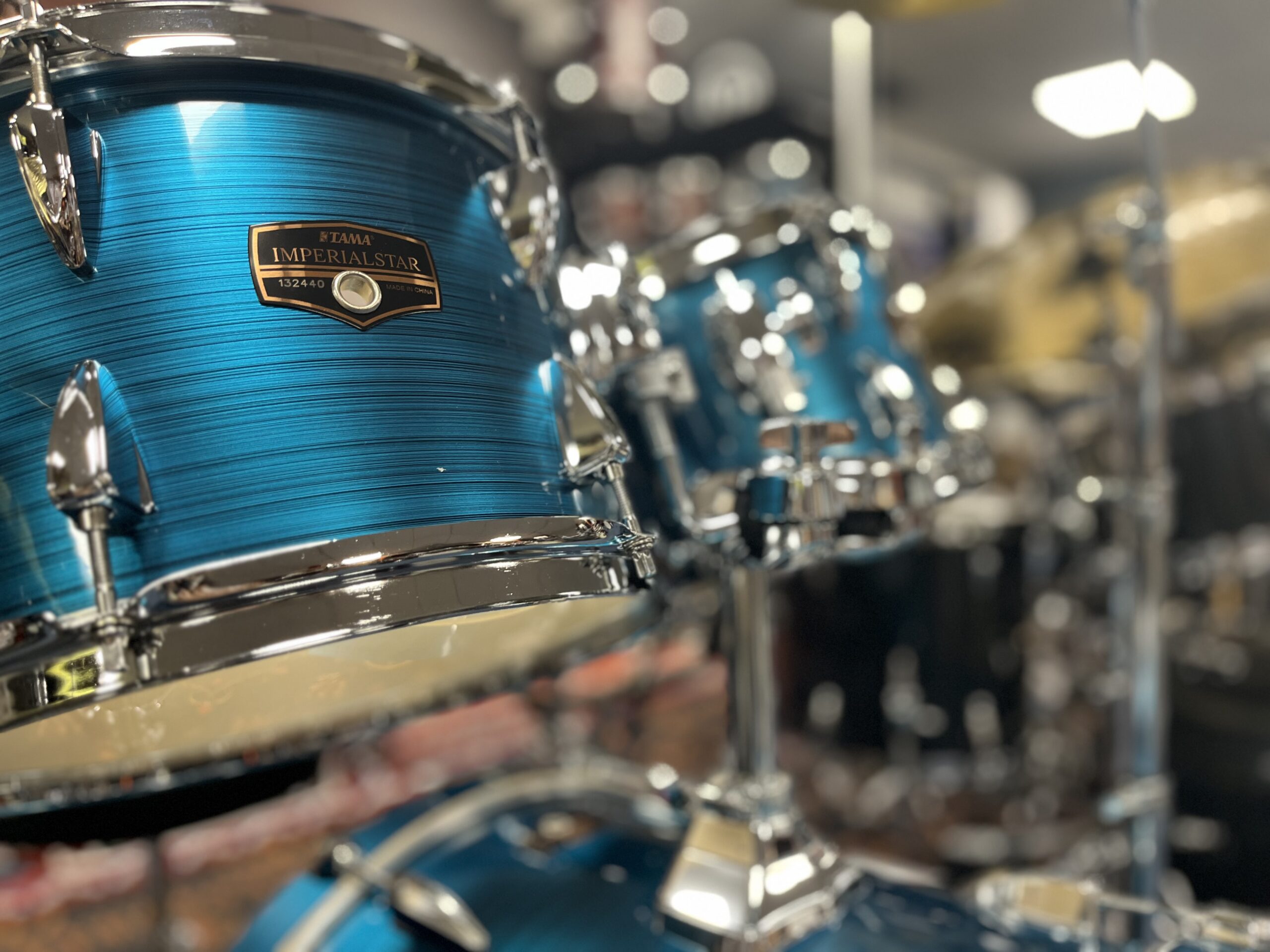 Tama Imperialstar 20" - 5pcs - Hairline Blue - Afbeelding 7