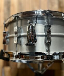Ludwig Acrolite LTD Satin Chrome Snare Drum - Afbeelding 6