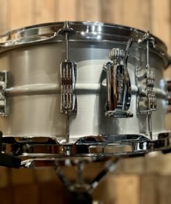 Ludwig Acrolite LTD Satin Chrome Snare Drum - Afbeelding 4