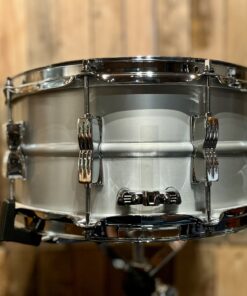 Ludwig Acrolite LTD Satin Chrome Snare Drum - Afbeelding 3
