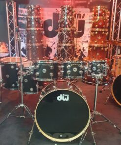 DW Collector's - 6pcs - Ebony Oil Satin Shellset
